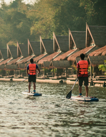 度假村Check out(搭船離開渡假村)→中停休息站→曼谷機場(純司機機場接送)→桃園