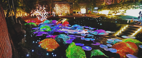 泰國燈光節Nasatta Light Festival Winter Illumination 2025