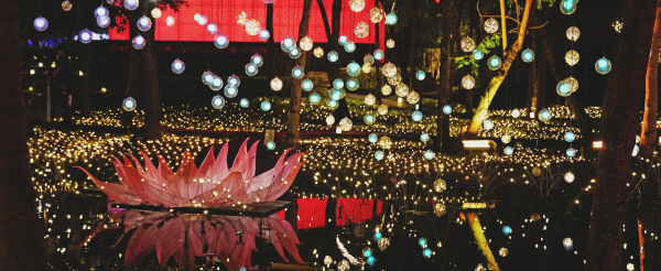 泰國燈光節Nasatta Light Festival Winter Illumination 2025